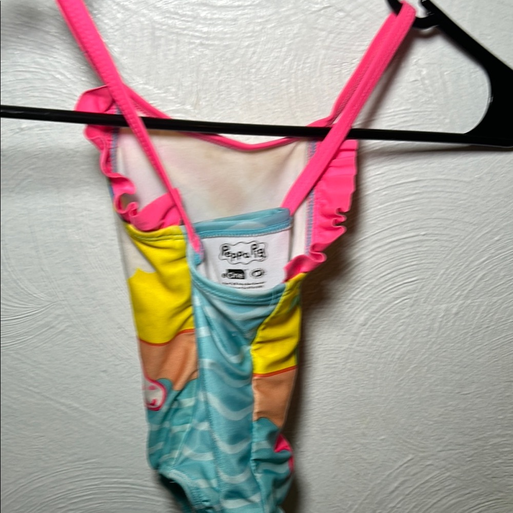 Peppa Pig Colorful Ruffle Swimsuit